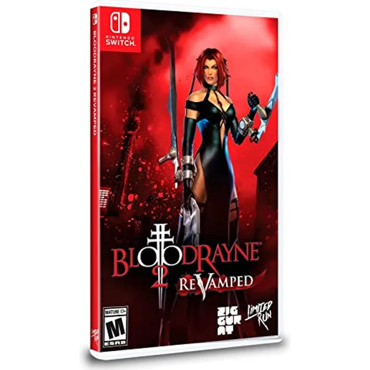 Limited Run Games Bloodrayne 2 - Revamped, Nintendo Switch Spiel mit hochauflösender Grafik und verbesserter Beleuchtung, Import