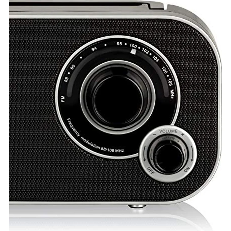 Roadstar TRA-2235 schwarz tragbares Radio mit Kopfhöreranschluss (UKW, Mono-Breitbandlautsprecher) – Bild 4