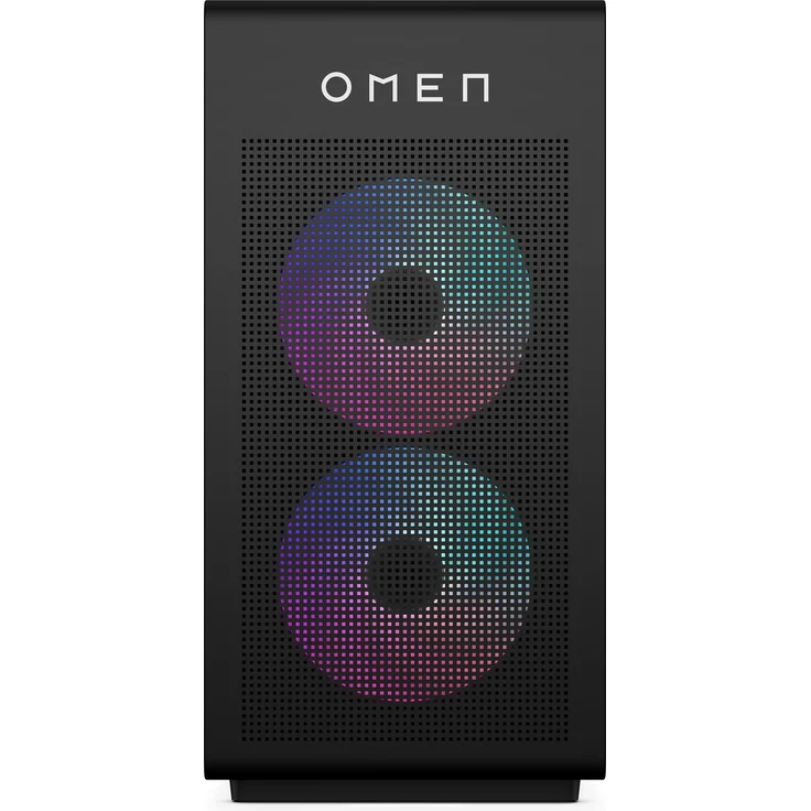 HP OMEN GT16-1470ng, 35L Gaming Desktop mit Ryzen™ 7 9800X3D, 32GB RAM, 1TB SSD, RTX 5070, Schwarz, Win11 – Bild 1