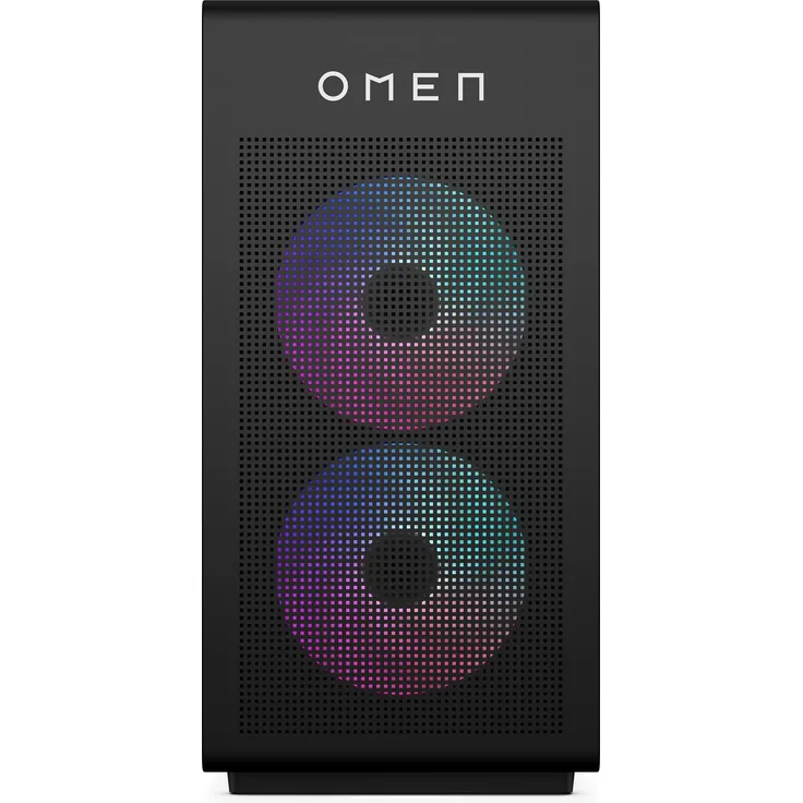 HP OMEN GT16-1470ng, 35L Gaming Desktop mit Ryzen™ 7 9800X3D, 32GB RAM, 1TB SSD, RTX 5070, Schwarz, Win11