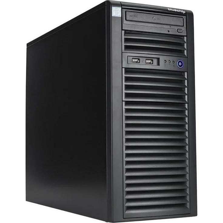 Bluechip SERVERline T40320s, Tower Server mit Intel Xeon Silver 4410Y, 32 GB RAM, 80Plus Platinum-Netzteil und 10 Gb/s Ethernet-Ports