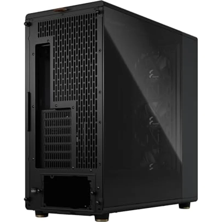 Fractal Design North XL Charcoal Black TG- three 140mm Aspect PWM fans included- Type C USB- EATX airflow full tower PC gaming case – Bild 3