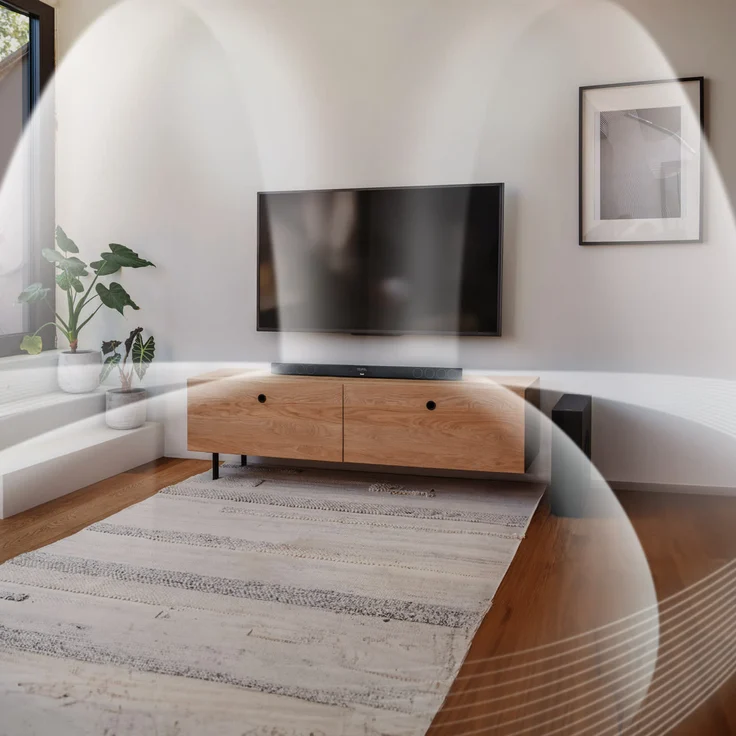 Teufel CINEBAR 11 Surround 4.1-Set Dolby Atmos Neue Generation 2025 Schwarz mit Funk-Rears & Subwoofer – Bild 4