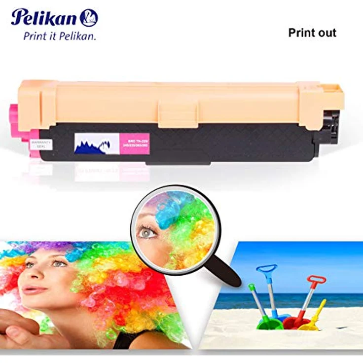 Pelikan Tonerpatrone TN245, kompatibel mit Brother, magenta High Capacity, 2200 Seiten – Bild 6