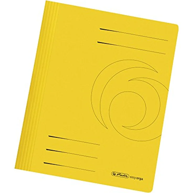 Herlitz Schnellhefter, 10er Pack in verschiedenen Farben, hochwertige Kartonqualität für Ordnung im Büro – Bild 2