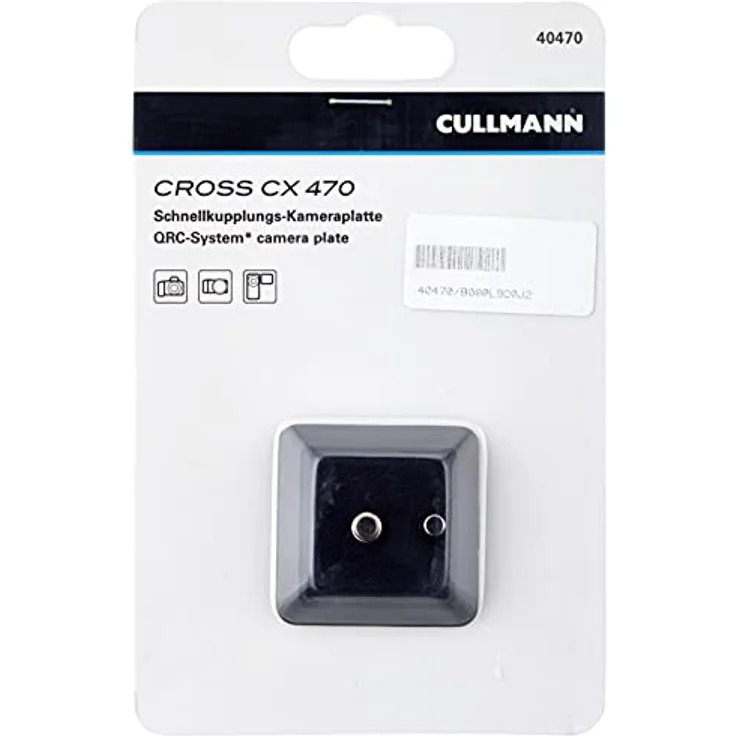 Cullmann Schnellkupplungsplatte 42mm (1-4 Zoll) Cross CX470 – Bild 4