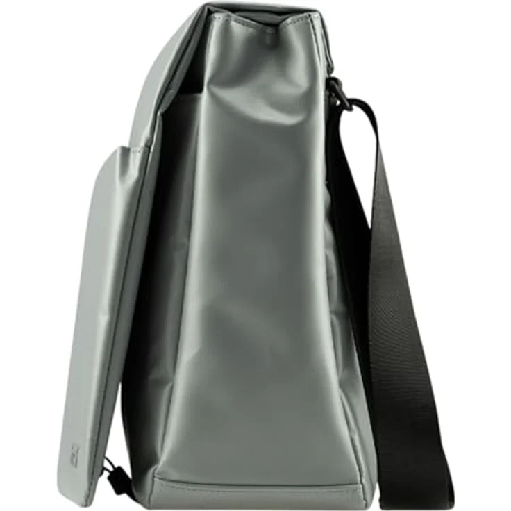 Jost Tolja Umhängetasche, wasserdichte Messenger Bag mit Tabletfach, grau – Bild 5