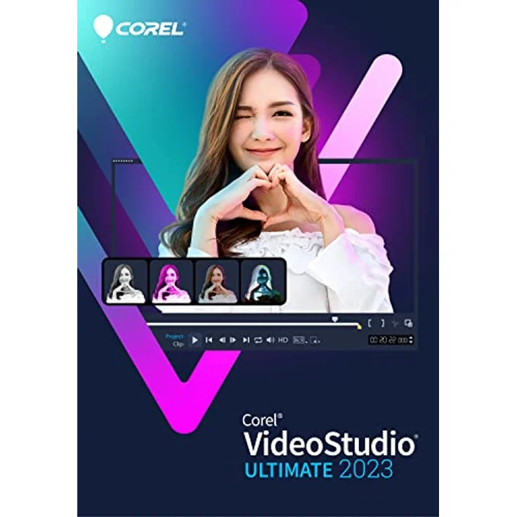 Corel VideoStudio 2023 Ultimate, Videoschnittsoftware mit Maskenerstellung und Color-Grading, Postzustellung – Bild 1