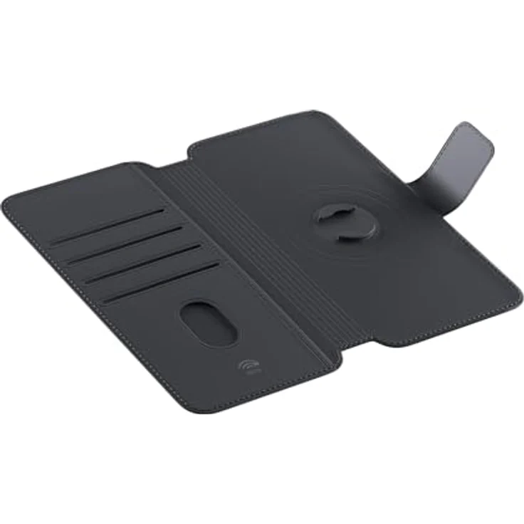 SP CONNECT Magnetic Flip Cover XL | SPC+ | - Schwarz | Magnetische Befestigung, RFID-Schutz, 4 Kartenfächer – Bild 2