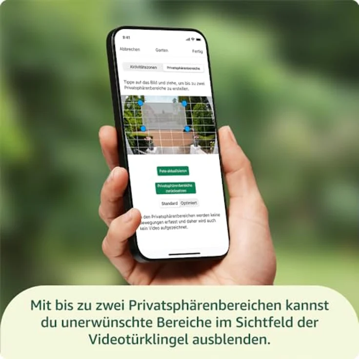 Blink Videotürklingel (System) | HD Kopf-bis-Fuß-Aufnahme, 2 Jahre Batterielaufzeit, IP-65, Alexa-kompatibel, Sync-Basismodul inklusive (Schwarz) – Bild 4