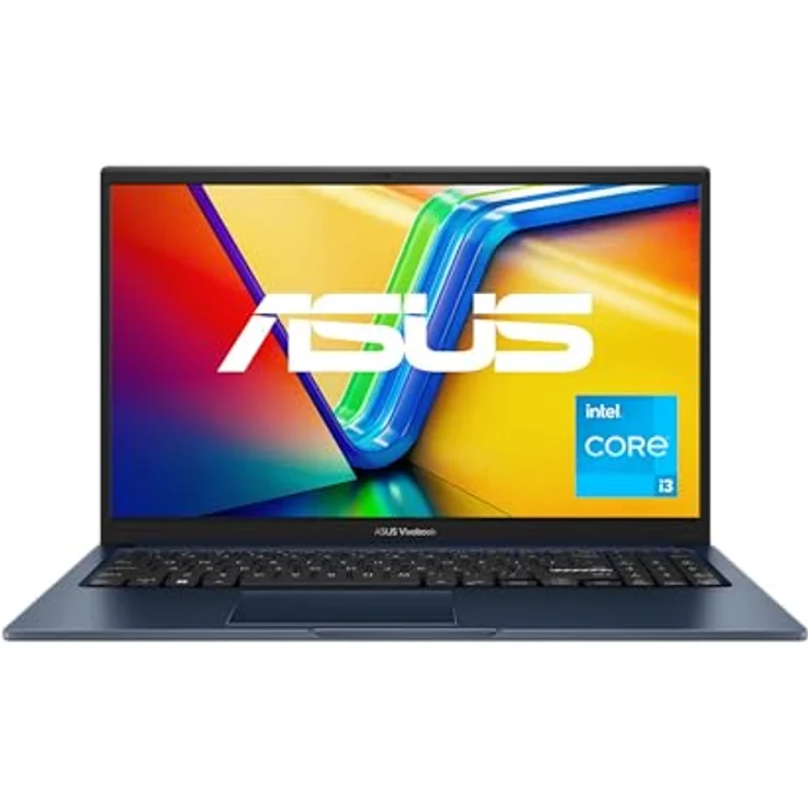 ASUS Vivobook 15 Laptop | 15,6" Full-HD 16:9 IPS Display | Intel i3-1215U | 8 GB RAM | 512 GB SSD | Intel UHD Graphics | Windows 11 | QWERTZ Tastatur | Quiet Blue – Bild 1