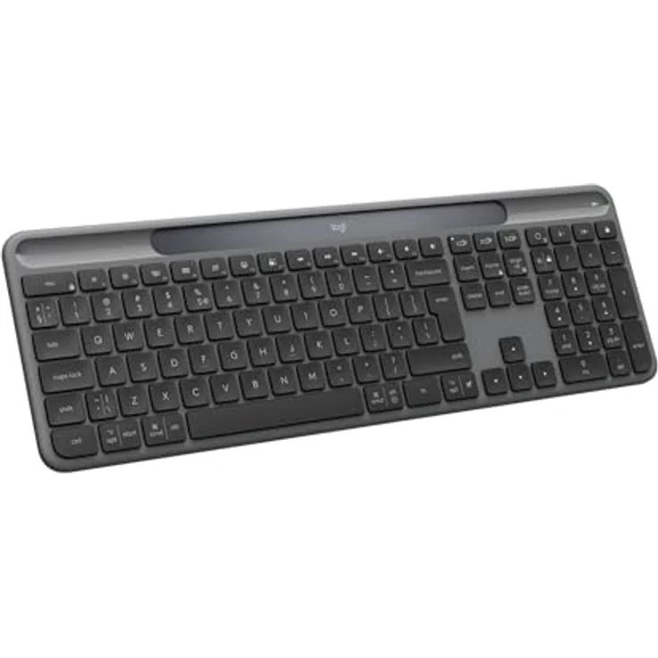 Logitech 920-013764, Kabellose Tastatur mit englischem Layout, grau – Bild 6