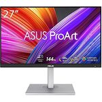 ASUS ProArt PA278CGV - 27 Zoll WQHD Professioneller Monitor - 16:9 IPS, 2560x1440, 144 Hz - ergonomisch, Pivot, Calman - DisplayHDR 400, 90W USB-C, USB-Hub, Speaker