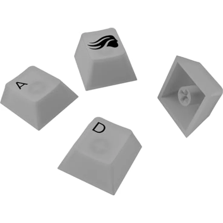 Glorious Polychroma V2 Keycaps, ANSI Layout (DE), Polycarbonat, UV-Druck - Transparent – Bild 4