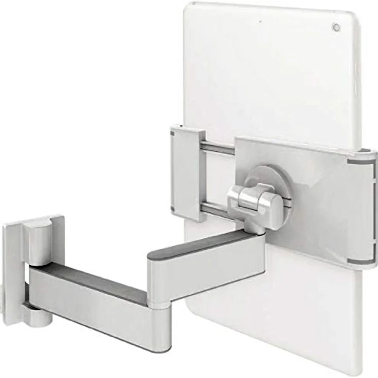 TronicXL Tablet Wandhalterung, schwenkbar und neigbar für 7-12 Zoll Tablets, 360° Drehung, max. 1 kg, Wandmontage – Bild 3
