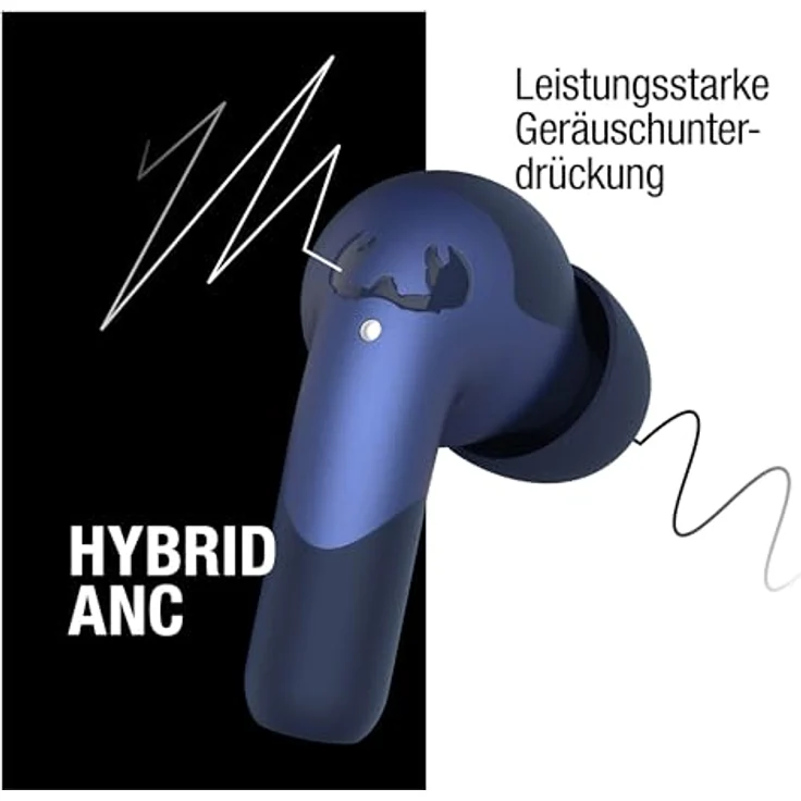 Fresh'N Rebel Twins Ace Anc True Blue, ANC Kopfhörer mit 34 Stunden Akkulaufzeit – Bild 3