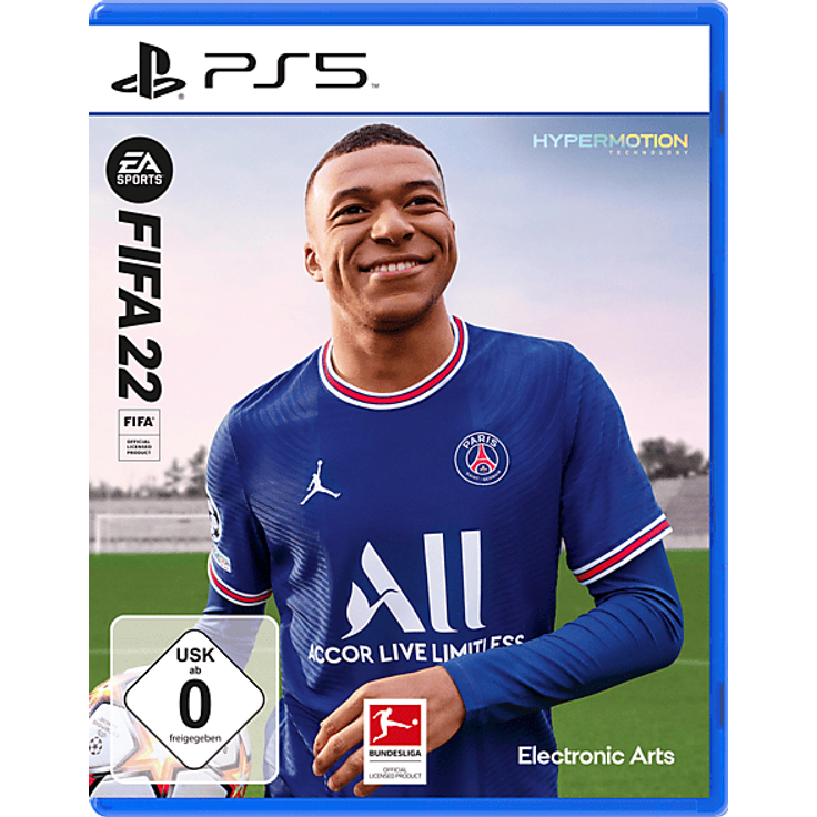 EA FIFA 22, PS5-Spiel mit Next-Gen-Grafik, realistischen Spielerlebnissen und mehreren Spielmodi