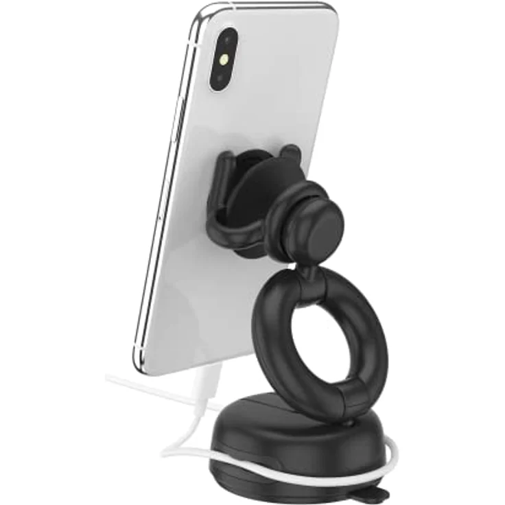 PopSockets PopMount für das Armaturenbrett, Windschutzscheibe und Schreibtische - Black – Bild 10