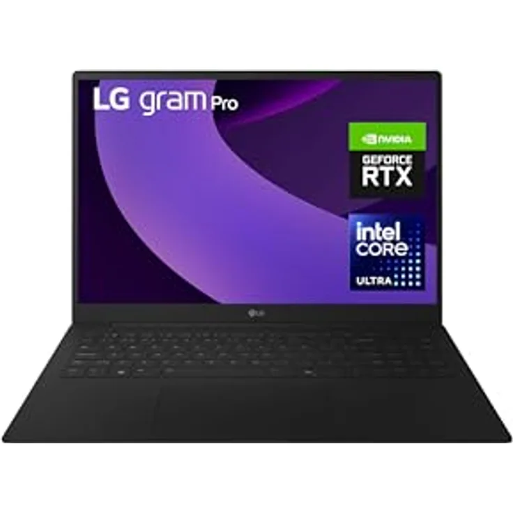 LG gram Pro 16Z90TR-E.AD8BG, 16 Zoll Notebook mit Intel Core Ultra 7, NVIDIA GeForce RTX 5050, 16:10 IPS, Windows 11 Home, gram AI, Hybrid Copilot