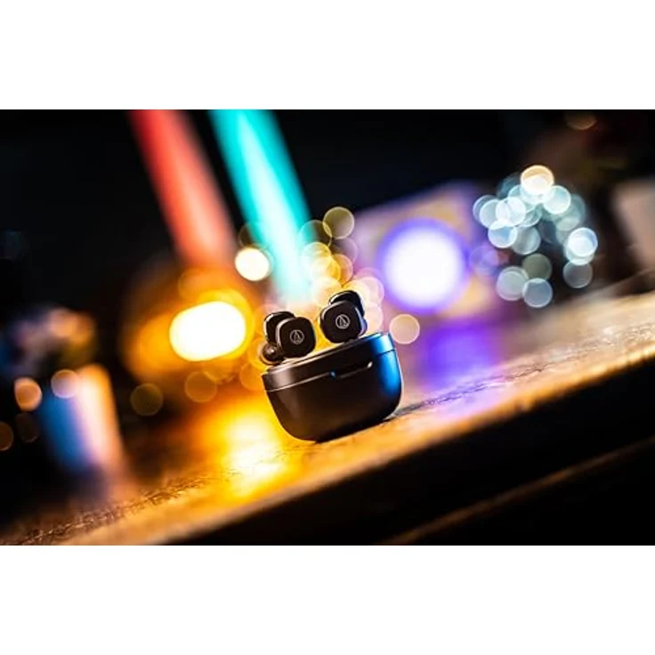 Audio-Technica ATH-SQ1TW Kabelloser Kopfhörer - Schwarz – Bild 6