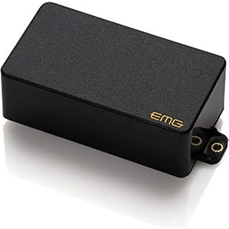 EMG EMG 81TW Black, aktiver Humbucker & Single Coil Tonabnehmer für E-Gitarre, mit Solderless Installation, schwarze Kappenfarbe – Bild 2
