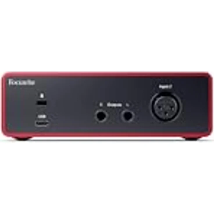 Focusrite Scarlett Solo Studio 4. Gen, USB-Audio-Interface mit Kondensatormikrofon CM25 MkIII und Kopfhörer SH-450 für Aufnahme und Streaming – Bild 3
