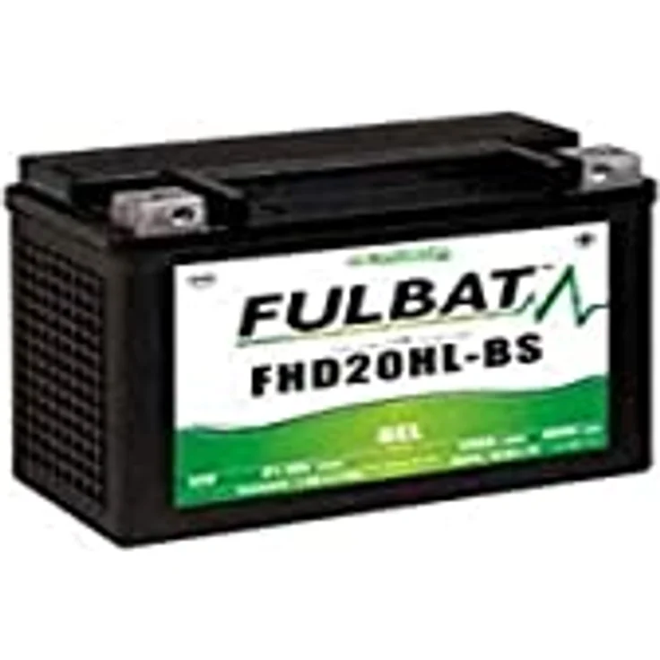 Fulbat FHD20HL-BS GEL, wartungsfreie VRLA-Batterie für Harley Davidson, wasserdicht, ideal für kaltes Wetter – Bild 2