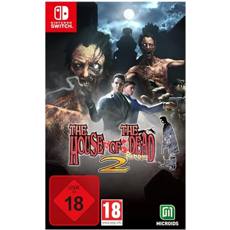 Microids The House of the Dead 2 Remake - Infect' Edition, Nintendo Switch Action Shooter mit lokalem Mehrspielermodus, USK ab 18 Jahren