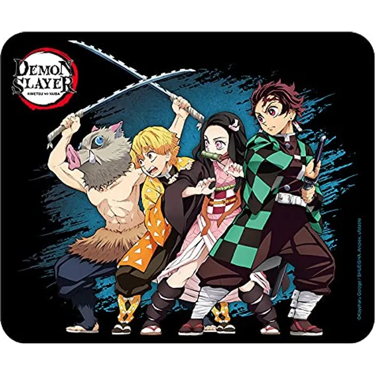 ABYSTYLE - Demon Slayer – weiches Mauspad – Gruppe