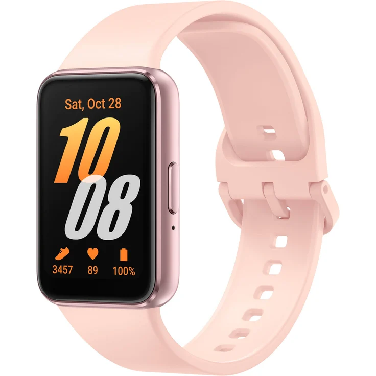 Samsung Fitness-Tracker Galaxy Fit 3, AMOLED Display, Pink Gold, IP68 wasserdicht – Bild 1