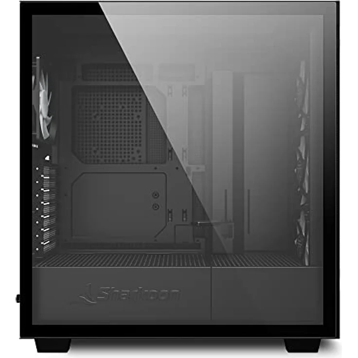 Sharkoon Rebel C50 RGB, ATX PC-Gehäuse, Schwarz – Bild 3