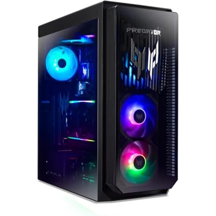 Acer Predator Orion 7000 PO7-660, Gaming Desktop PC mit Intel Core Ultra 7 265KF, 32 GB RAM, 2 TB SSD, NVIDIA GeForce RTX 5090, RGB-Beleuchtung, Windows 11 Home – Bild 3