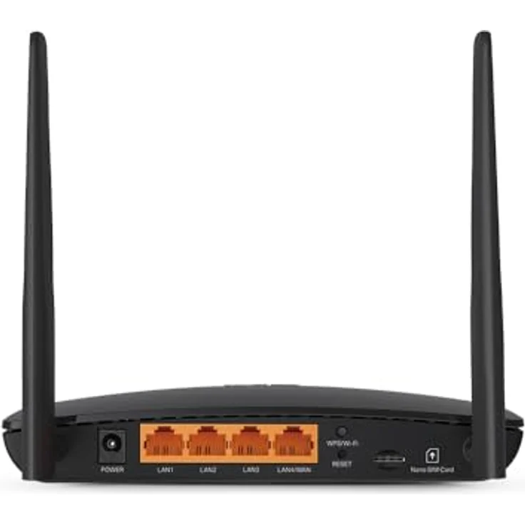 TP-Link Archer MR402, 4G LTE Dualband-WLAN-Router mit 1200 Mbps, 3 LAN-Ports, Plug & Play, 2 abnehmbare LTE-Antennen, QoS, OneMesh – Bild 2