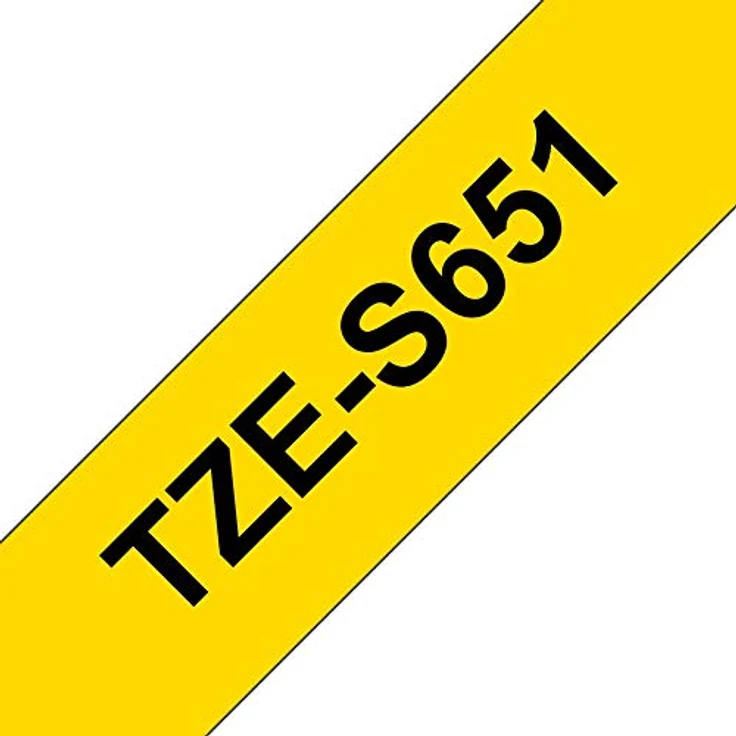 Brother TZE-S651 Druckerzubehör schwarz yellow original - Preisvergleich – Bild 2