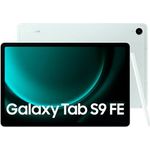 Samsung Galaxy Tab S9 FE Android-Tablet, Mit Stift (S Pen), Lange Akkulaufzeit, Simlockfrei ohne Vertrag, 5G, 128 GB, Mint