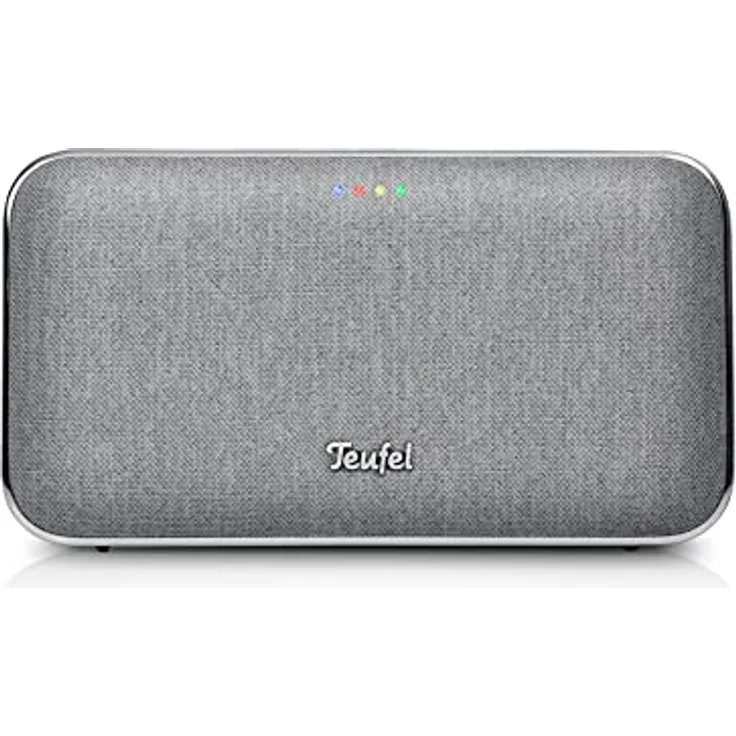 Teufel Motiv® GO Voice Stylischer Portabler Wi-Fi-Bluetooth-Stereo-Speaker Lautsprecher Silber – Bild 2