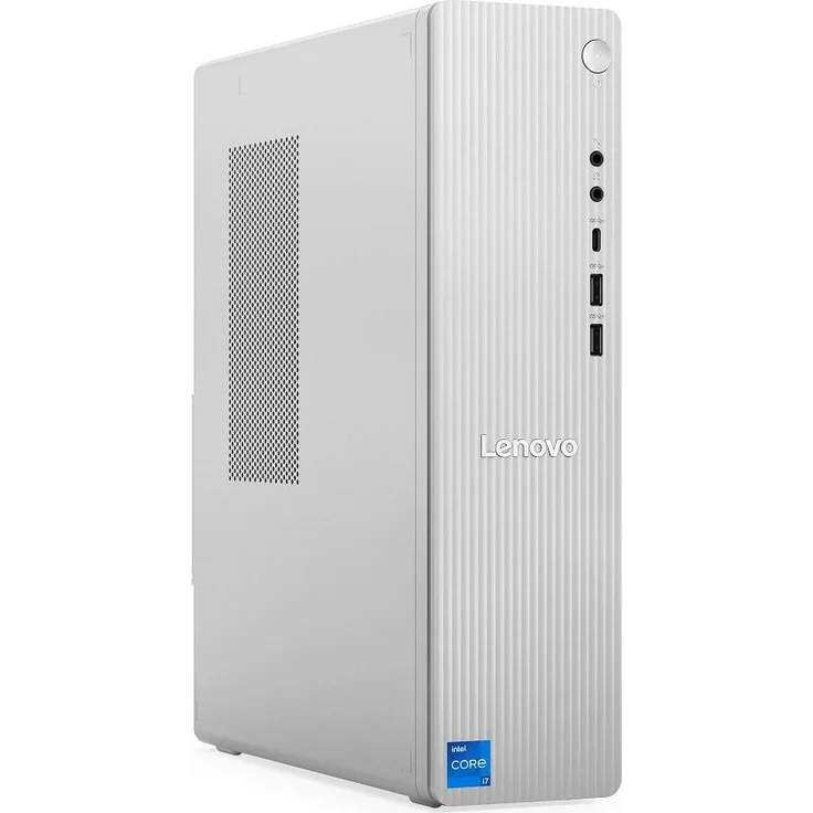 Lenovo IdeaCentre Tower 08IRR9, Desktop-PC mit Intel Core i5-14400, 16 GB RAM, 512 GB SSD, Windows 11 Home, Grau