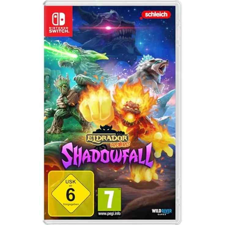 WILD RIVER Eldrador Creatures Shadowfall, Nintendo Switch Spiel mit 4 Schauplätzen, mehr als 100 Level und taktischen Kämpfen