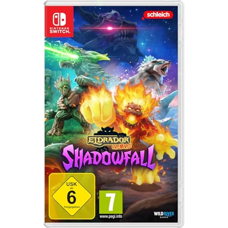 WILD RIVER Eldrador Creatures Shadowfall, Nintendo Switch Spiel mit 4 Schauplätzen, mehr als 100 Level und taktischen Kämpfen – Bild 1