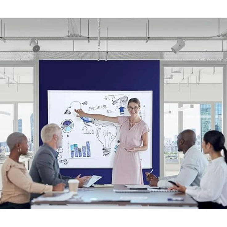 Franken Whiteboard SC3102 X-tra!Line, 60 x 90 cm, lackiert, mit Aluminiumrahmen – Bild 6