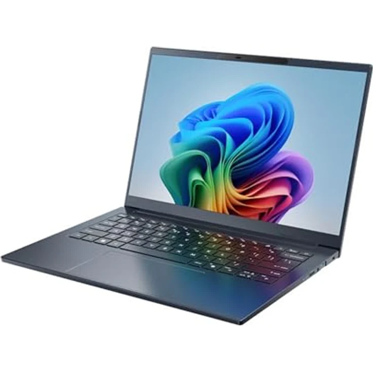 Acer Aspire 14 (A14-11M-X9UY) Notebook, 14" WUXGA, 120Hz, Snapdragon X1-26 8C, 16GB RAM, 512GB SSD, Blau – Bild 3