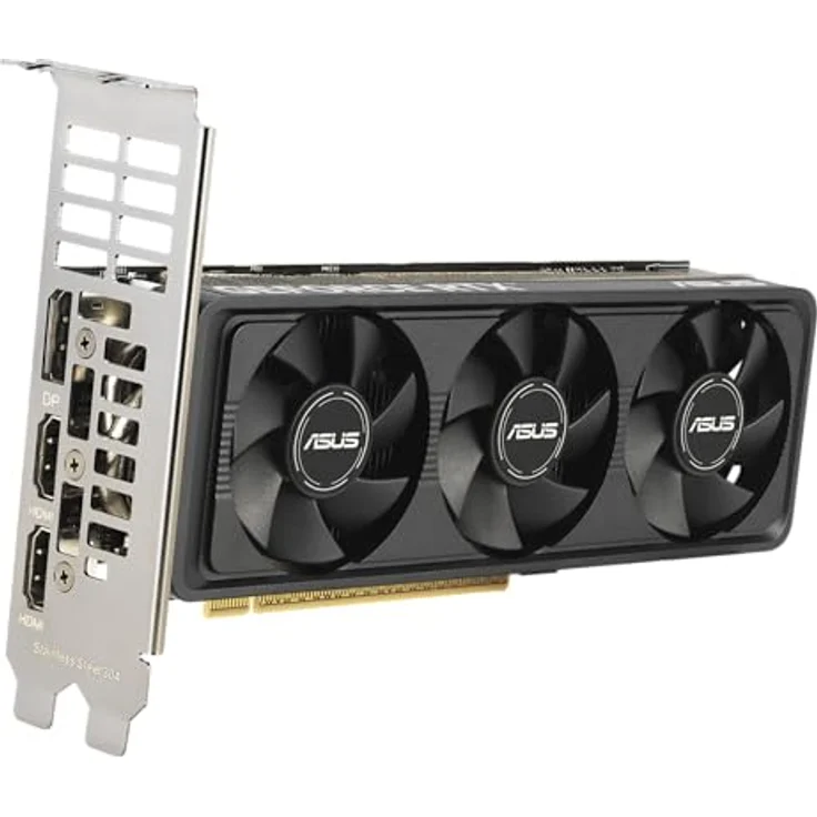 ASUS RTX5060-O8G-LP-BRK, Grafikkarte mit 8 GB GDDR7, 3840 Shaders und drei Lüftern für effiziente Kühlung – Bild 4