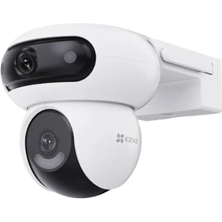 EZVIZ Überwachungskamera für den Außenbereich, IP, WLAN, 2K+/2K+, Doppelobjektiv mit Farb-Nachtsicht und bidirektionalem Audio H90 2K, Farbige Nachtsicht – Bild 2
