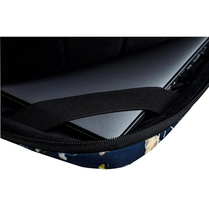 Exacompta Laptophülle Sleeve 16", Universal, aus recyceltem Polyester, wasserabweisend, Blau – Bild 6