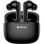 Denver TWE-48 True Wireless Kopfhörer, 6 Stunden Akkulaufzeit, Schwarz