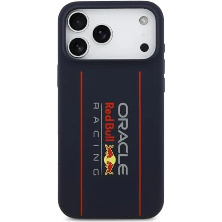 Red Bull Silicone Oversize Vertical Logo MagSafe Case für iPhone 17 Pro Max, navy blau, elastische Silikonhülle mit optimalem Schutz und sportlichem Design – Bild 3