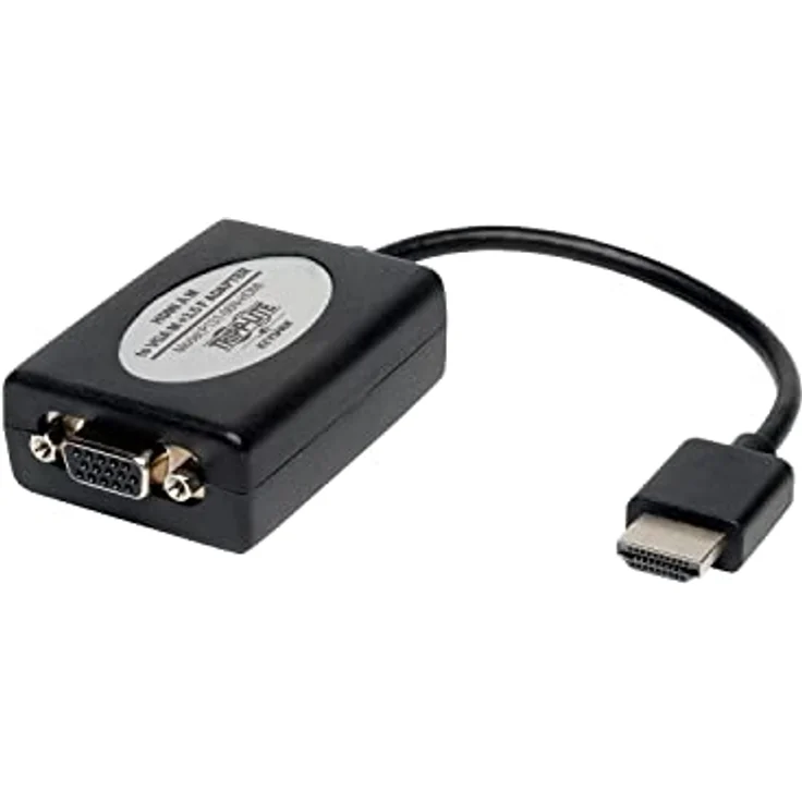 Tripp Lite P131-06N HDMI zu VGA mit Audiokonverter-Kabeladapter für Ultrabook-Laptop-Desktop PC, 1920 x 1200 (1080p), 15 cm – Bild 3