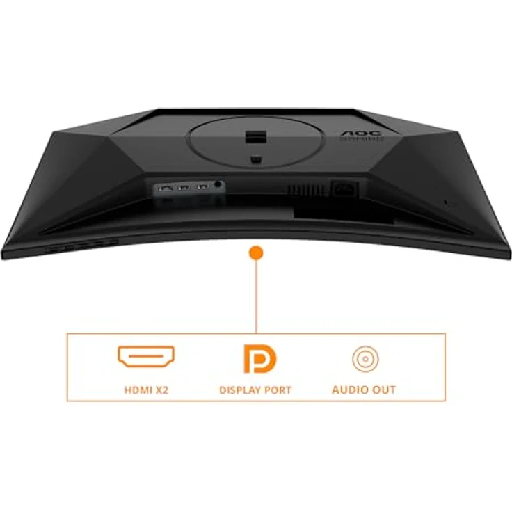 AOC Gaming CQ27G4X - 27 Zoll QHD Curved Monitor, 180 Hz, 0.5 ms, FreeSync Prem., HDR10 schwarz/grau – Bild 4