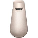 LG XBOOM Go DXO3, tragbarer Bluetooth-Lautsprecher (50 Watt, IP54-Spritzwasserschutz, Beleuchtung), Beige [Modelljahr 2022]