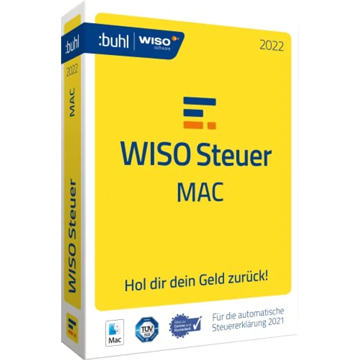 WISO Steuer-Mac 2022 (für Steuerjahr 2021|Standard Verpackung) – Bild 1